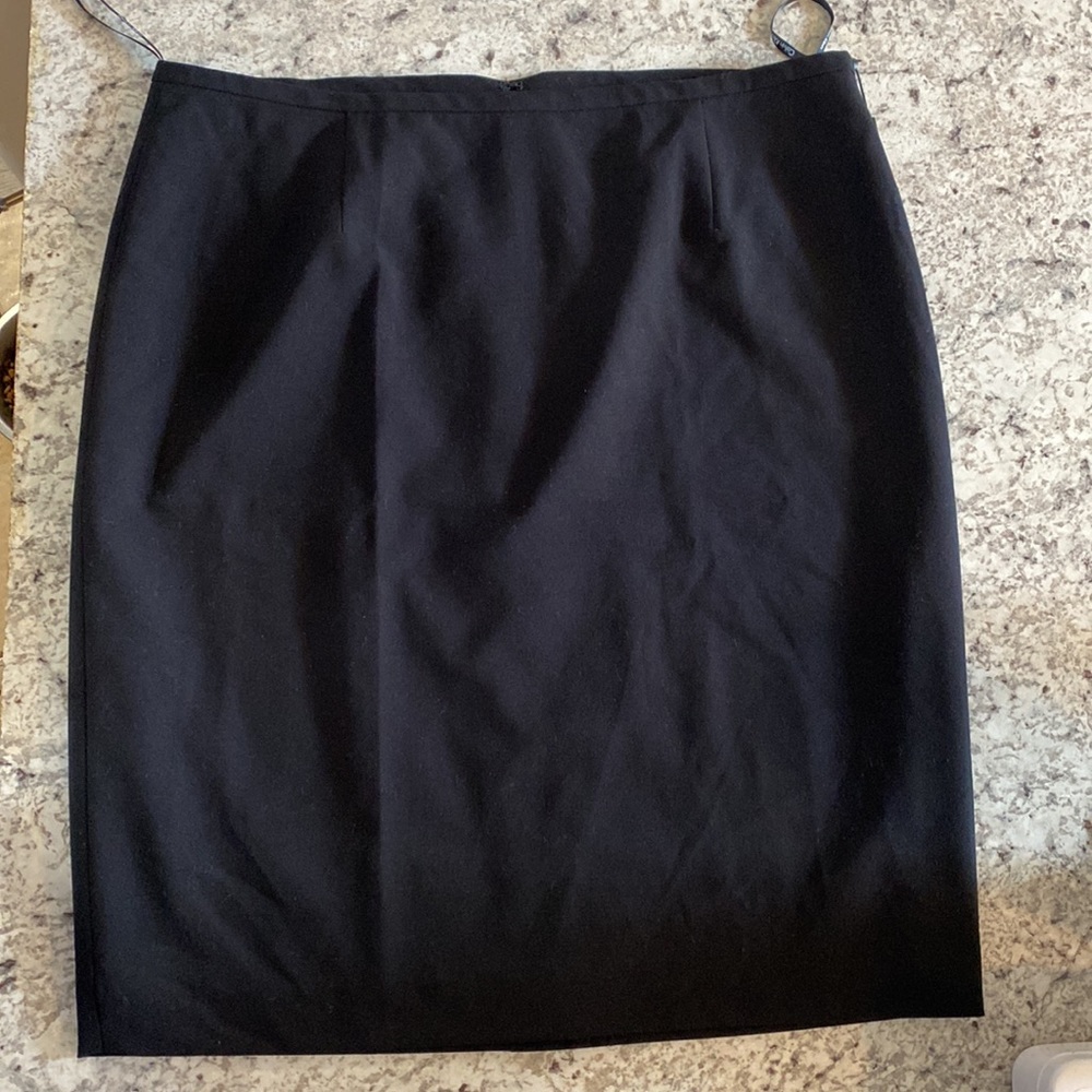 Calvin Klein modern suiting skirt
